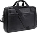 Faux Leather Messenger Bag for Men: 3 in 1 Convertible Design