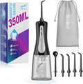 350ML Portable Water Dental Flosser with Travel Bag for Teeth