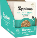 Applaws Natural Wet Cat Food Pouches - Tuna Fillet, Anchovy & Seaweed