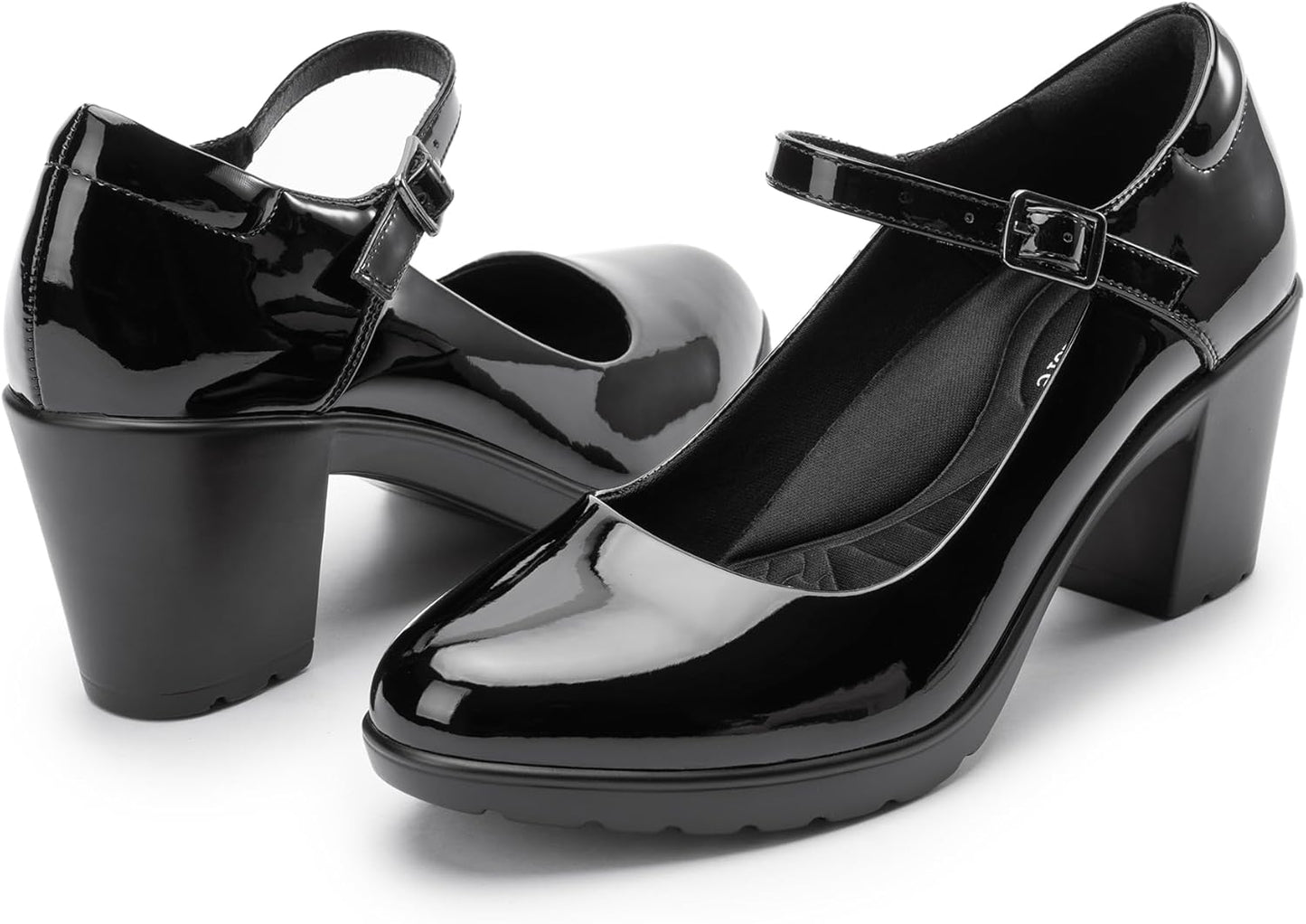 Mary Jane Heels with Arch Support for Comfortable All-Day Wear