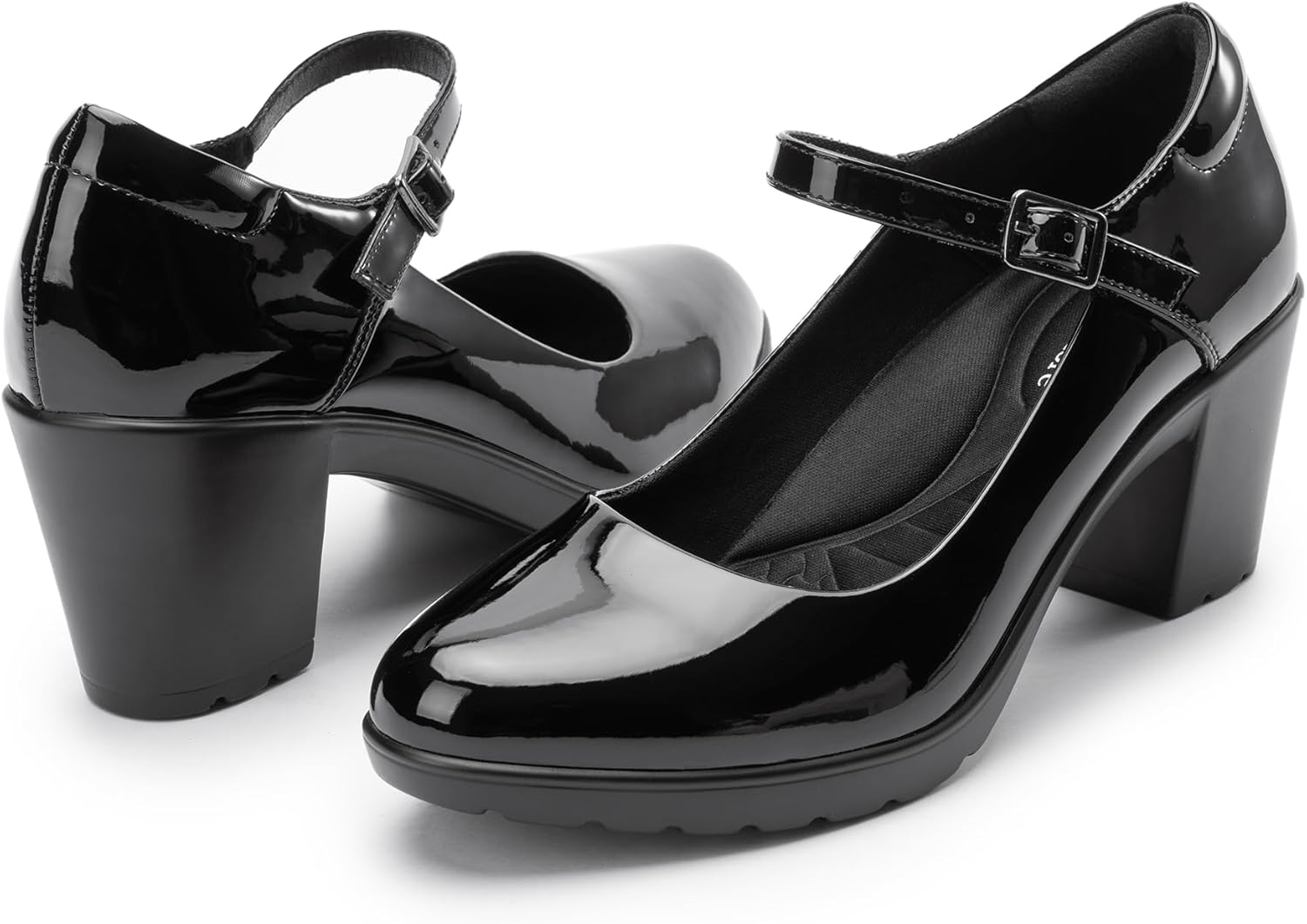 Mary Jane Heels with Arch Support for Comfortable All-Day Wear