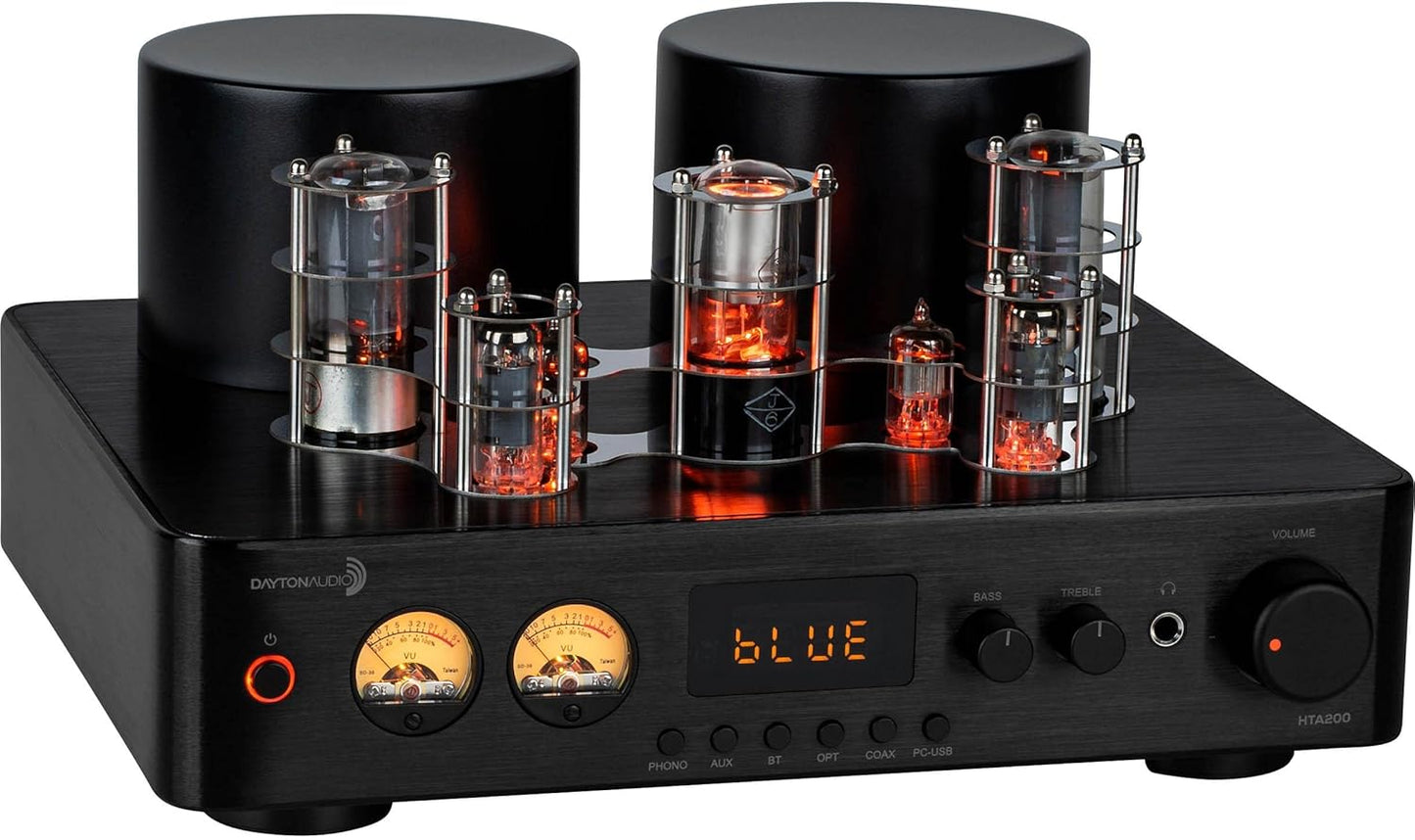 Dayton Audio HTA200 Integrated Stereo Hybrid Tube Amplifier Review