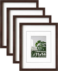 Egofine 11x14 Picture Frames Set of 4 for Wall and Tabletop