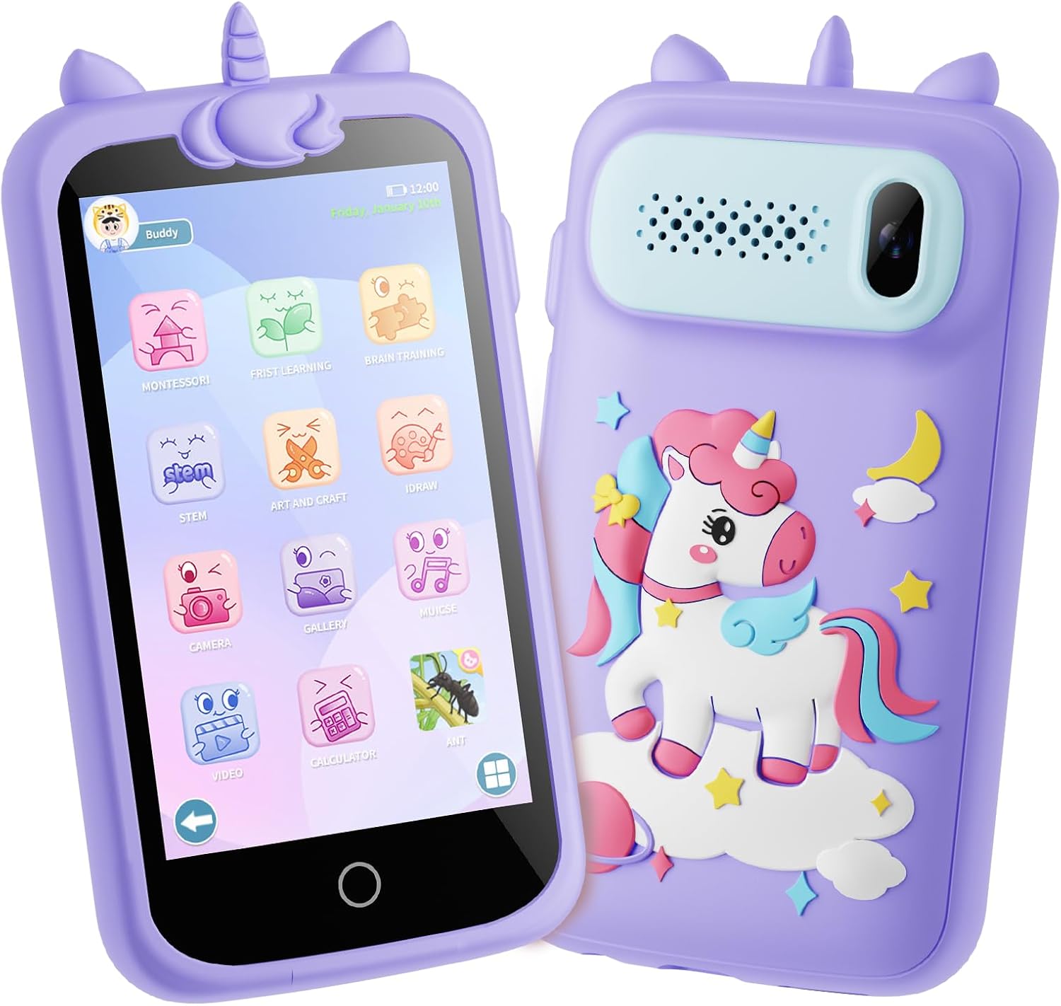 Kids Toys Phone with Touchscreen for Learning and Fun