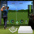 Impact Screen for Golf Training - Ultra Clear 4mm Thickened Screen