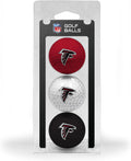 NFL Team Golf Balls, 3 Pack, Full Color Imprint