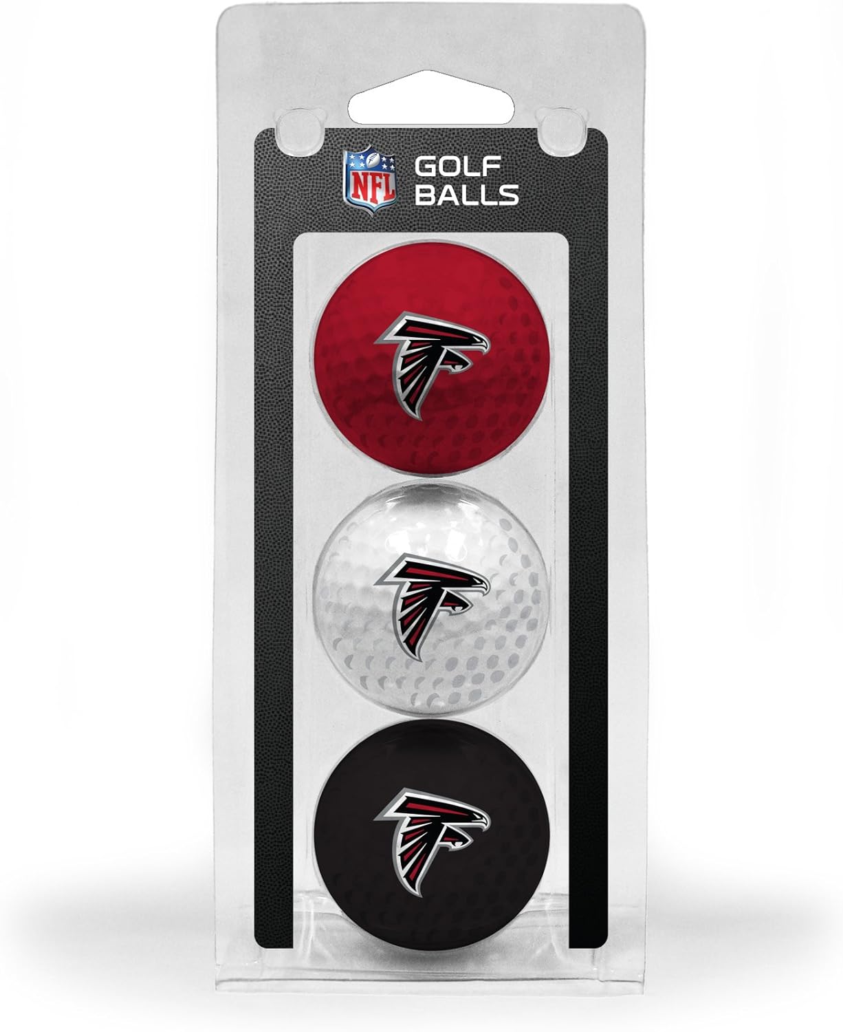 NFL Team Golf Balls, 3 Pack, Full Color Imprint