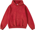 Dnzzs Oversized Acid Wash Hoodie: Heavyweight Style