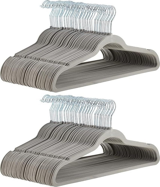 Durable Velvet Non-Slip Suit Clothes Hangers for Closet Use