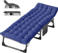 Extra Wide Folding Camping Cot - Heavy Duty 440 lb Capacity