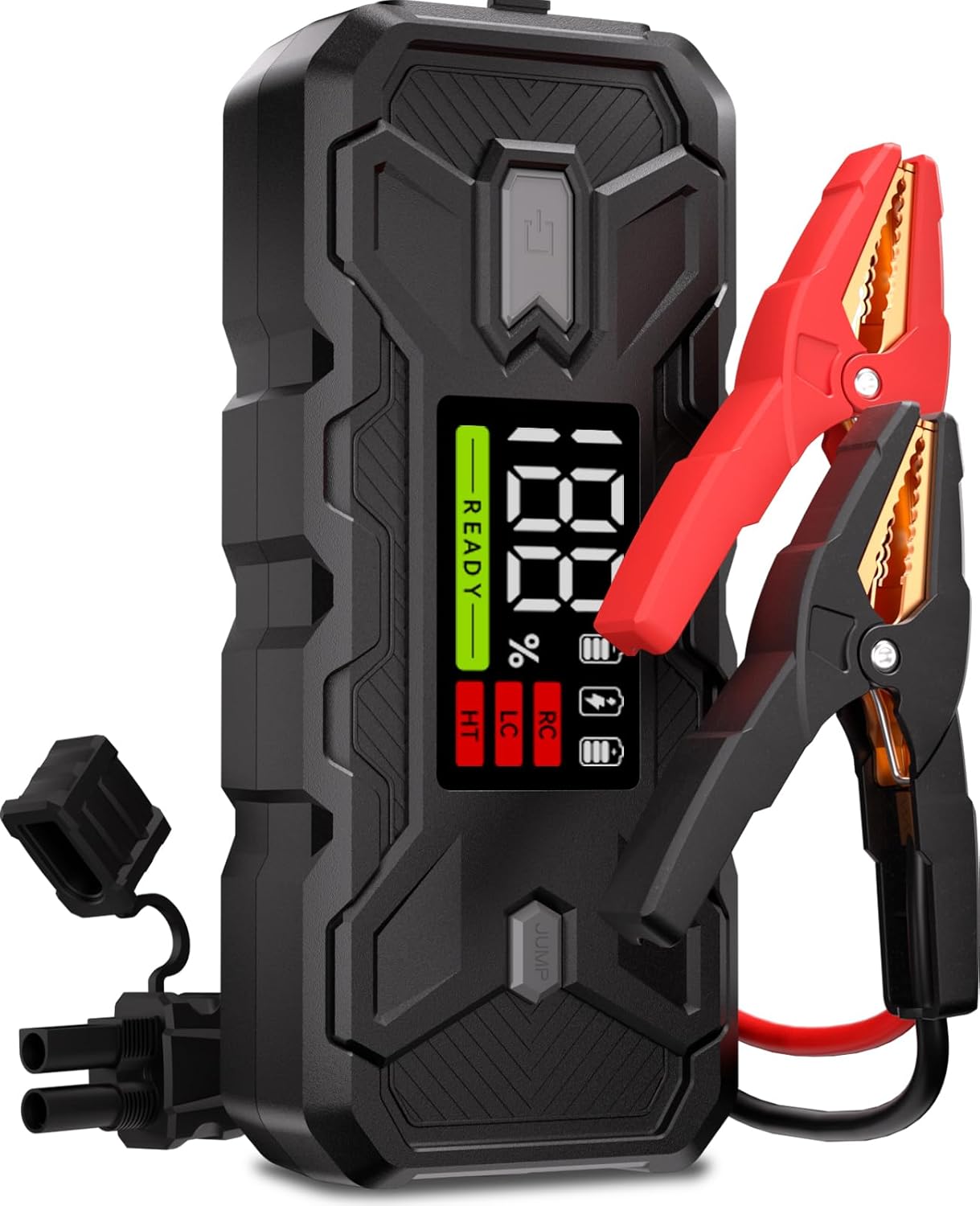 Portable Car Battery Jump Starter: 3000A Power Bank & More