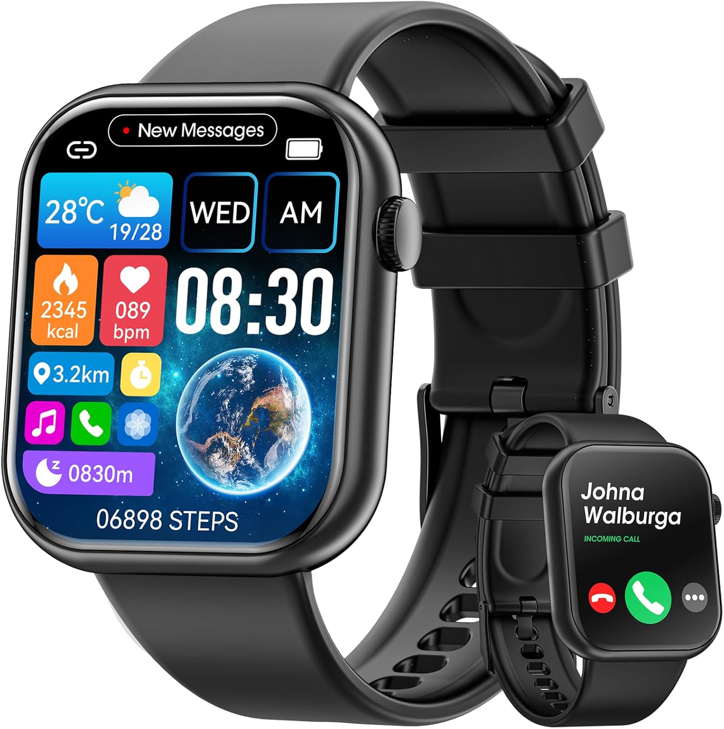 Hwagol Smart Watch: Answer Calls Easily!