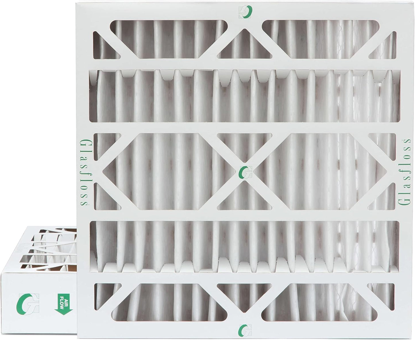 Glasfloss 24x24x4 MERV 10 Pleated Air Filters for Clean Air