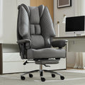 Big and Tall Office Chair with Foot Rest for Comfort and Support