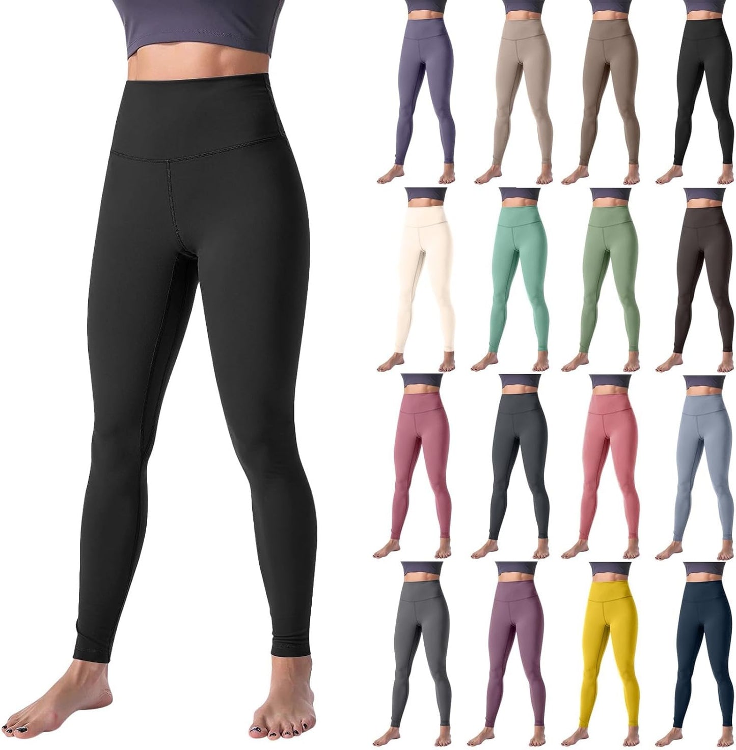 DINEVE 2025 Tummy Control Yoga Leggings