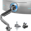 ARES WING Heavy Duty Adjustable Monitor Arm for 13in-49in Screens