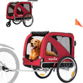 Sepnine 2 in 1 Pet Bicycle Trailer for Small and Medium Dogs