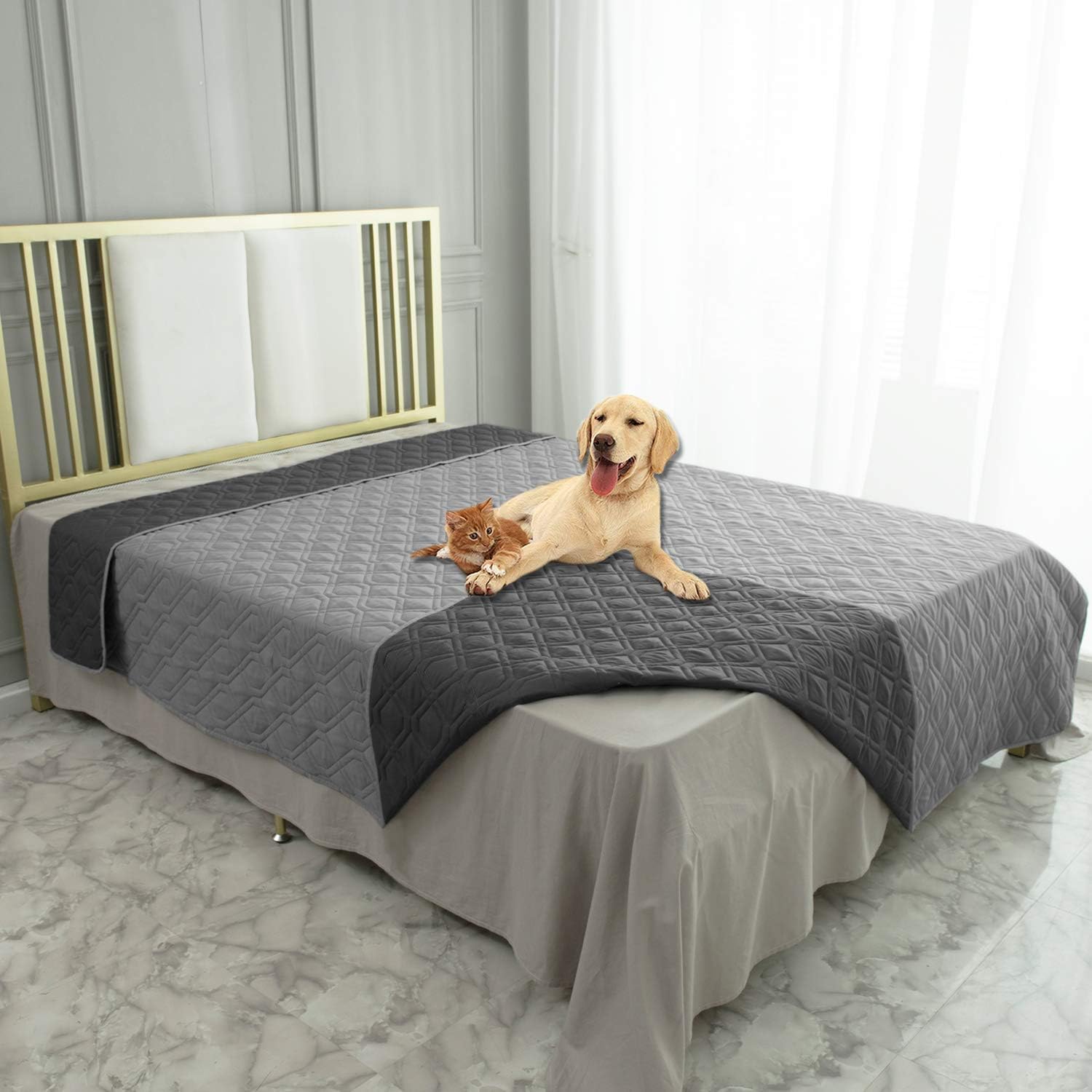 Ameritex Waterproof Dog Bed Cover for Furniture and Couch