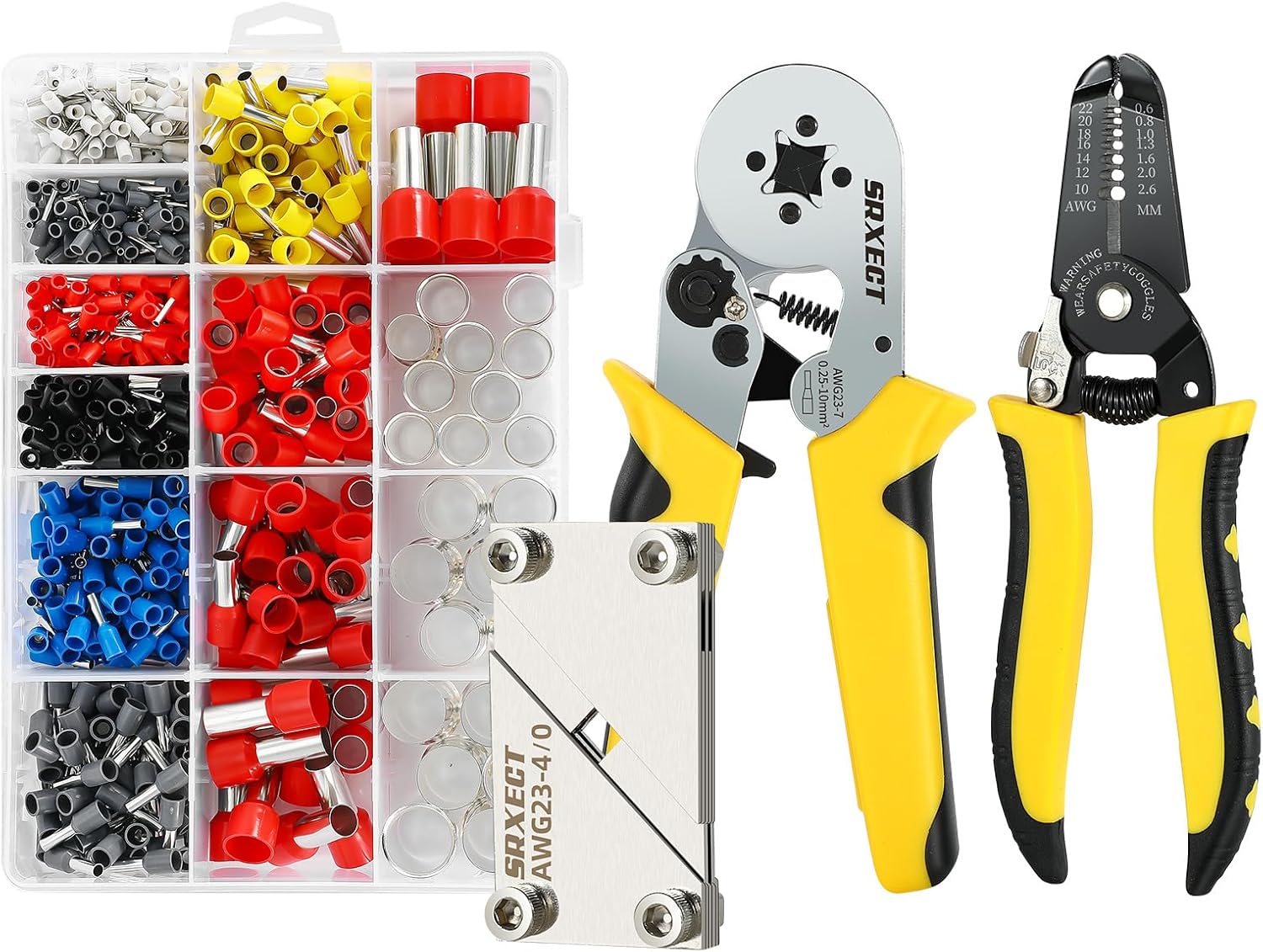 Ferrule Crimping Tool Kit for Efficient Wire Connections