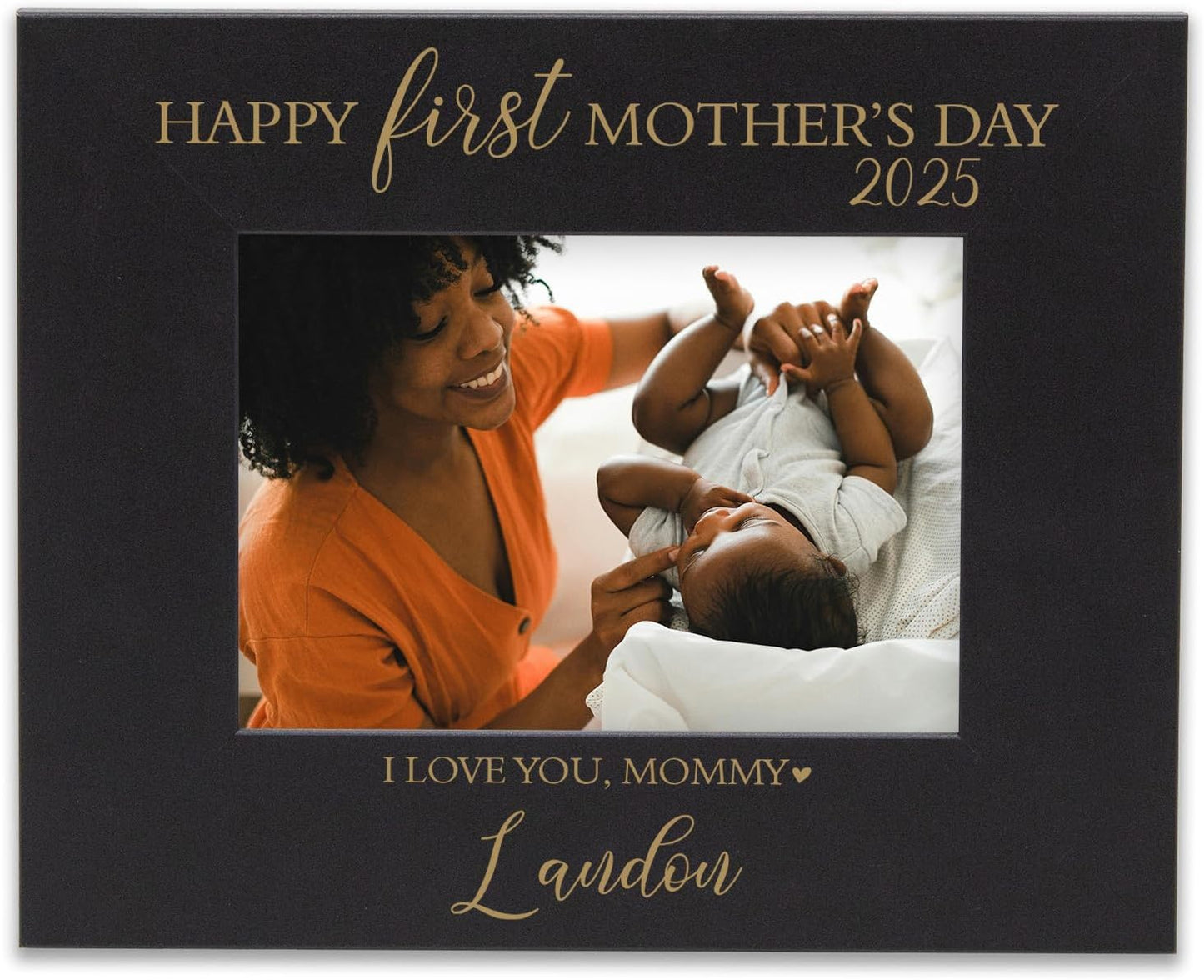 Personalized First Mother's Day Picture Frame for New Moms