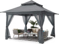 ABCCANOPY Pop Up Gazebo 13x13 - Quick Setup Shade for Backyard