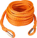 Synthetic Winch Extension Rope 3/8 in x 50 ft - High Strength Recovery