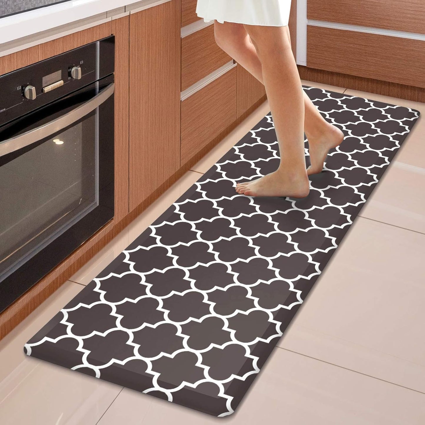 Cushioned Anti-Fatigue Kitchen Mat for Comfort and Safety