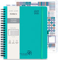 POPRUN Teacher Planner 2025-2026 Letter Size - Academic Lesson Planner