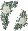 ponatia Wedding Arch Flowers Pack of 2 - Lifelike White & Ivory