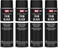 SEM 39143 Trim Black Aerosol (4) - Durable Satin Trim Paint