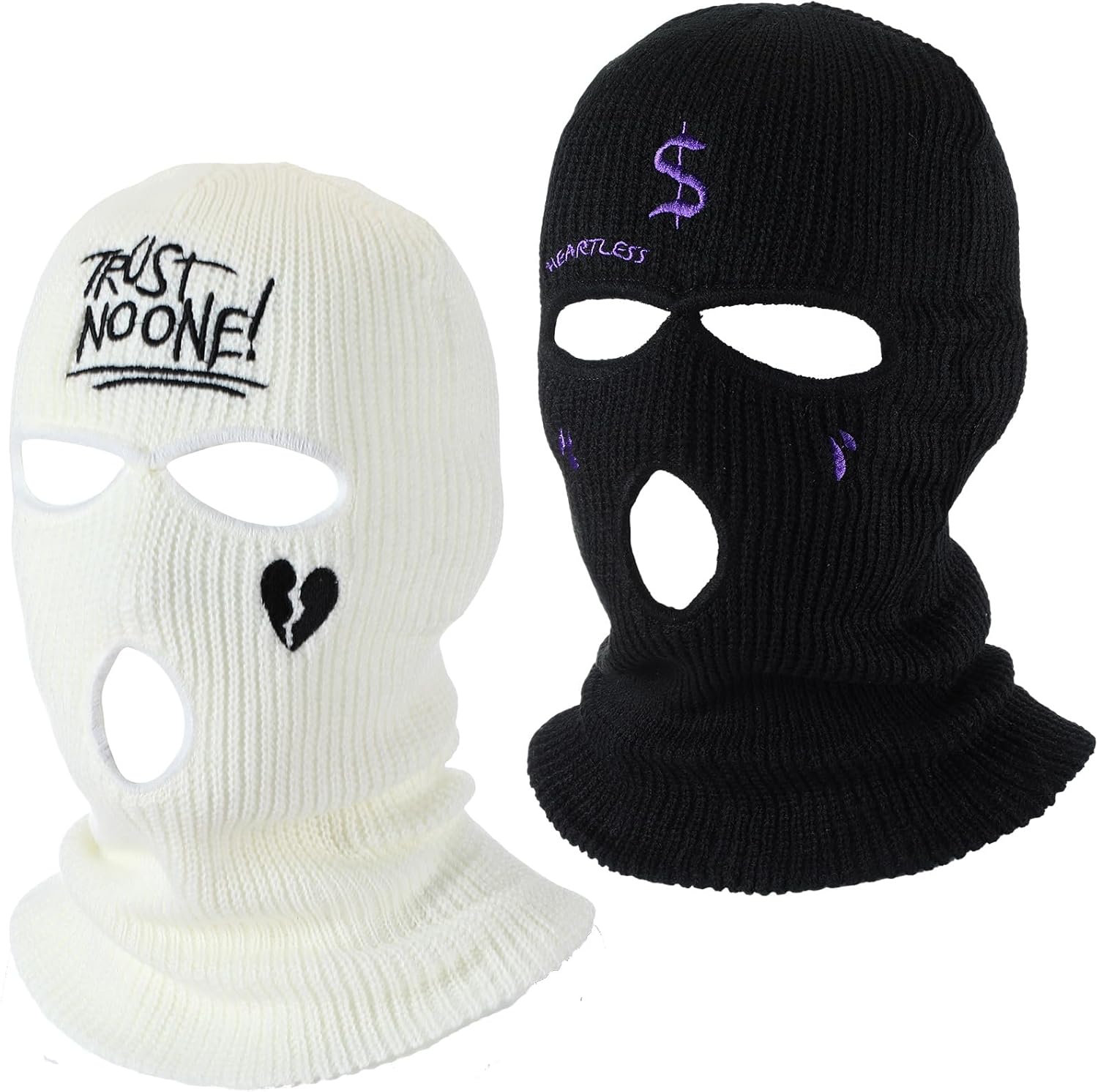 Winter Warm Knit Balaclava Set by Handepo