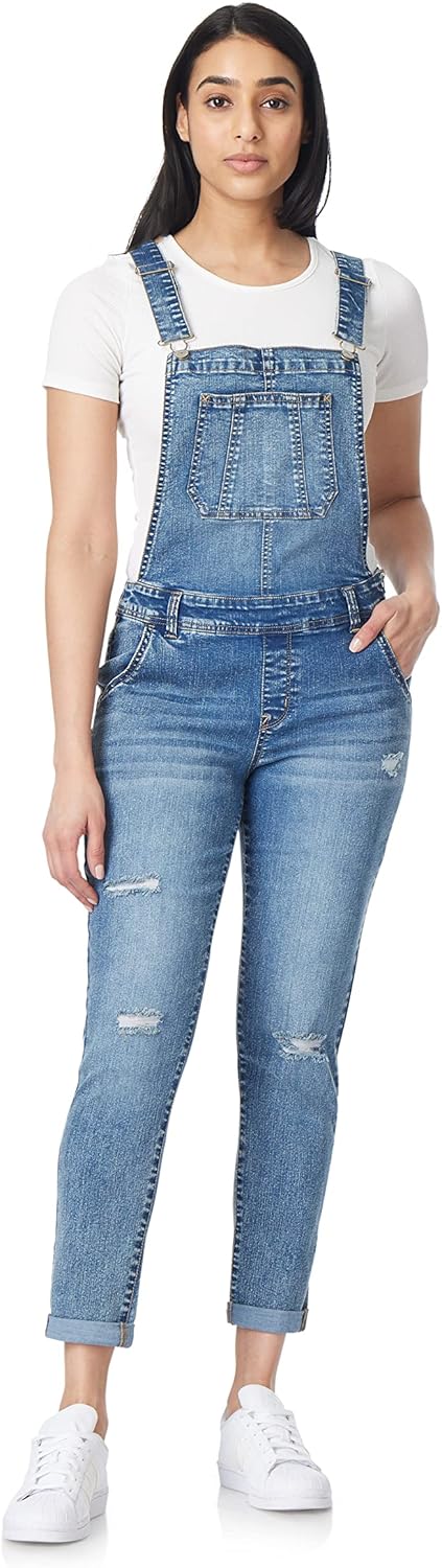 WallFlower Women's Overalls for Juniors - Perfect Fit & Style