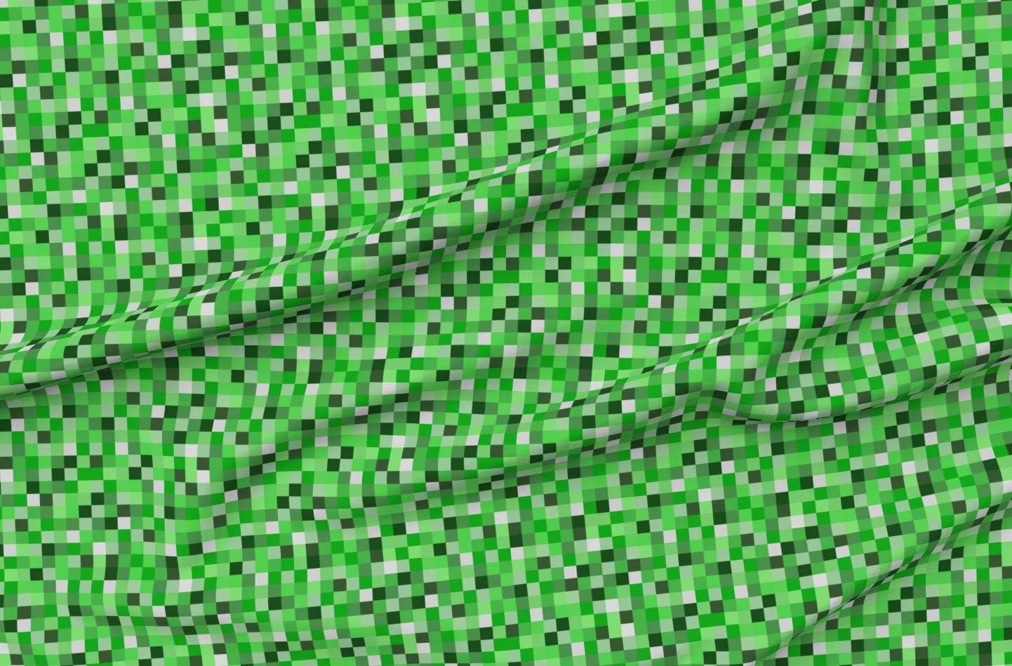 Pixel Perfect Gaming Fabric by Spoonflower