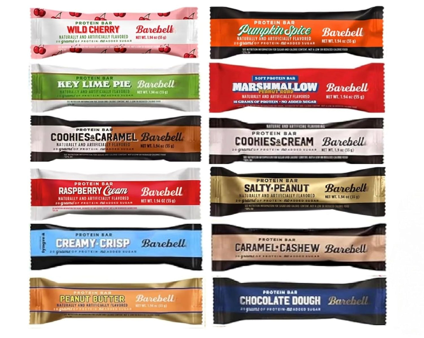Barebell Protein Bars Variety Pack - Delicious High Protein Snack