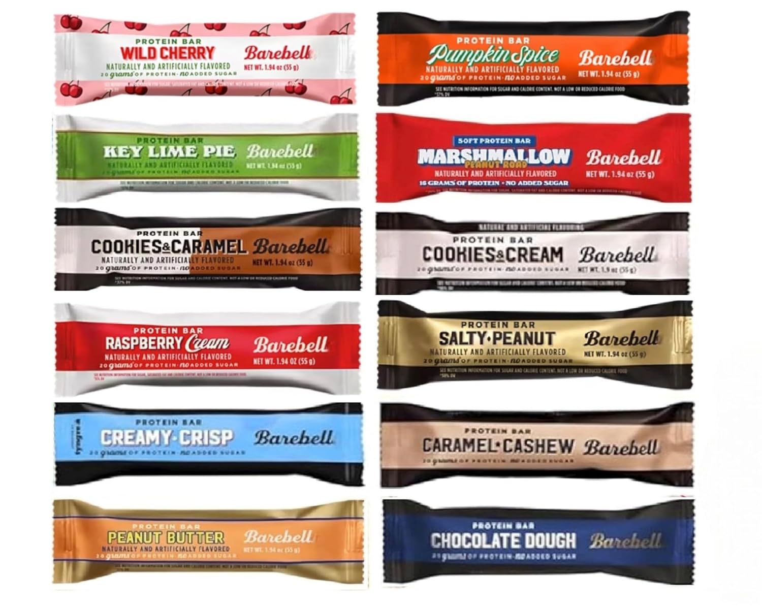 Barebell Protein Bars Variety Pack - Delicious High Protein Snack