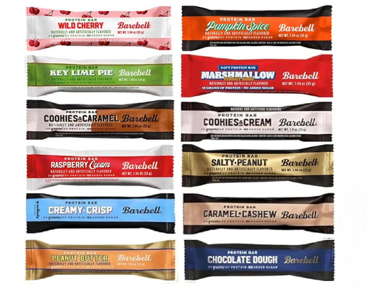 Barebell Protein Bars Variety Pack - Delicious High Protein Snack