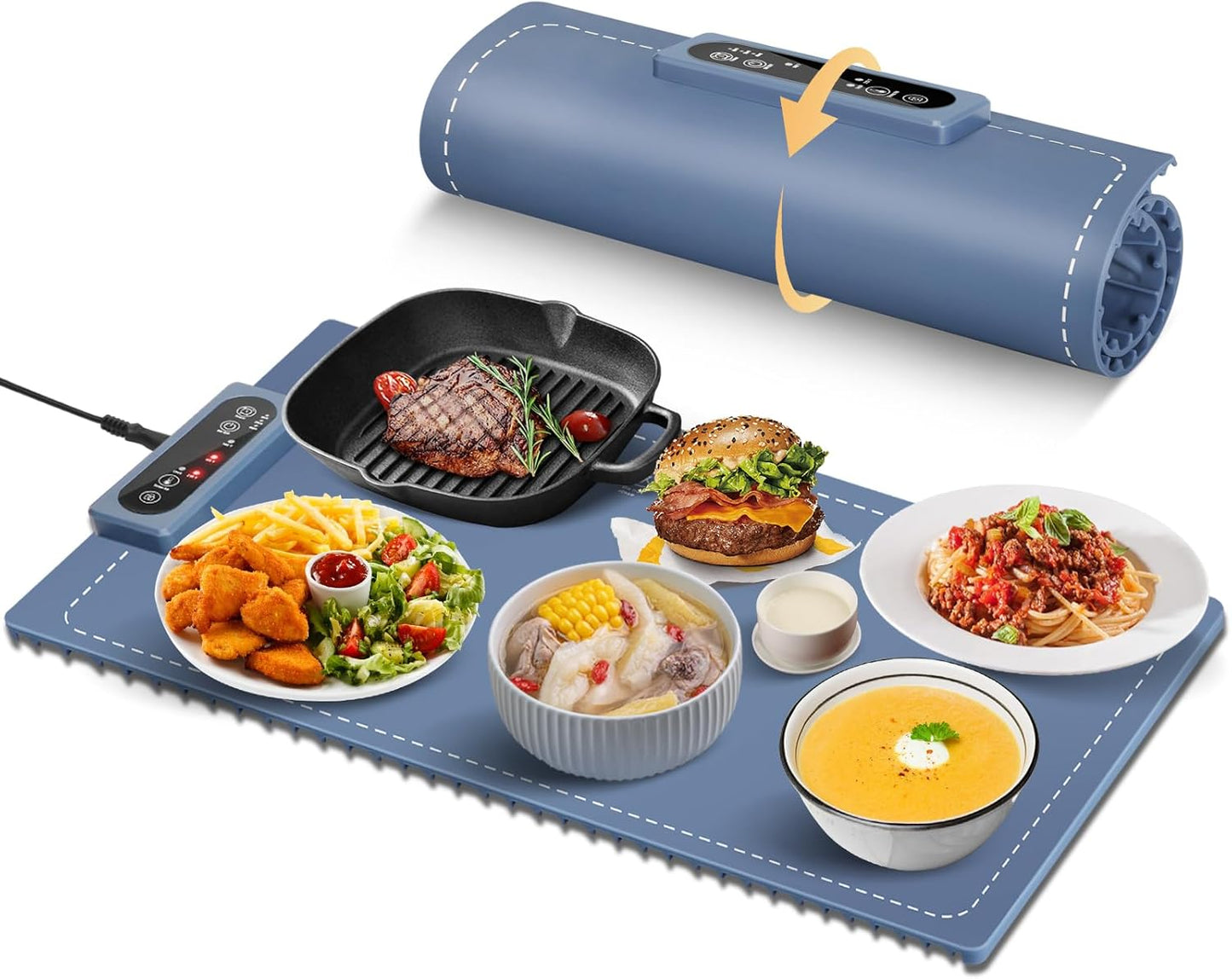Food Warming Mat for Buffet and Party with Fast Heating Features