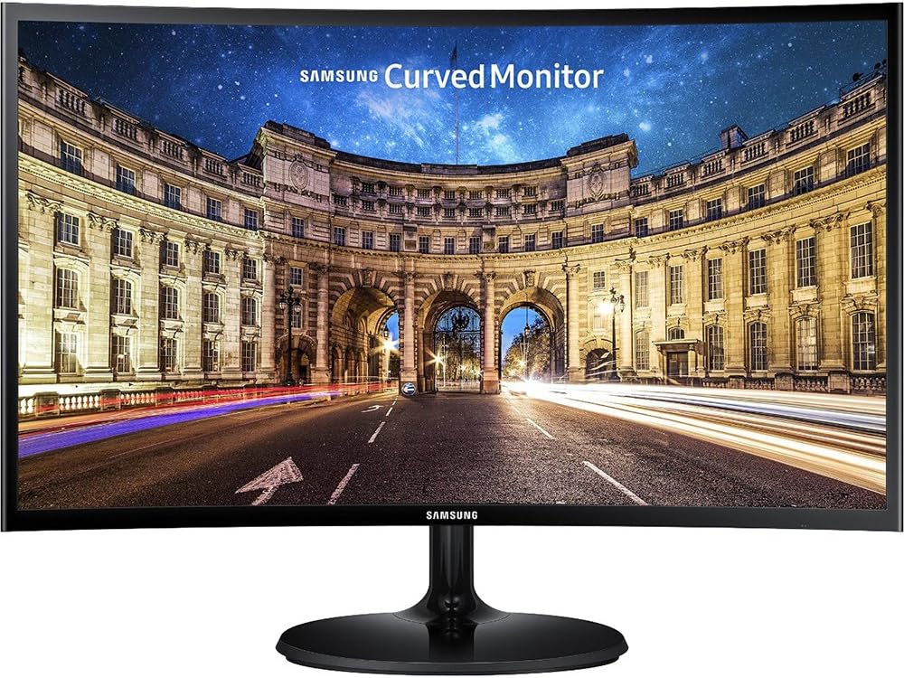 Immerse in Gaming Fun with SAMSUNG 24 Curved FHD Monitor
