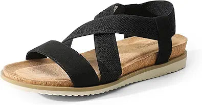DREAM PAIRS Women's Comfortable Low Wedge Sandals for Summer