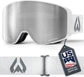 Pipeline Ski Goggles for Men Women OTG - Fast Magnetic Lens Swap
