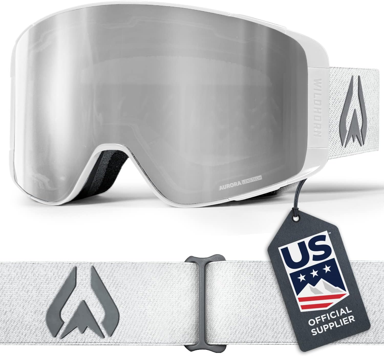Pipeline Ski Goggles for Men and Women with Anti-Fog Features