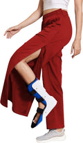 Tear Away Pants for Women Side Full Open Sweatpants - Post Surgery are