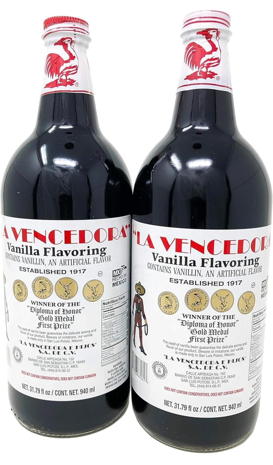 La Vencedora Mexican Vanilla Flavor - Authentic Taste for Baking