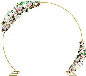 Sturdy 7.2FT Round Wedding Arch Stand for Celebrations