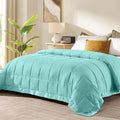 Downluxe Queen Size Blanket with Satin Trim for All Seasons