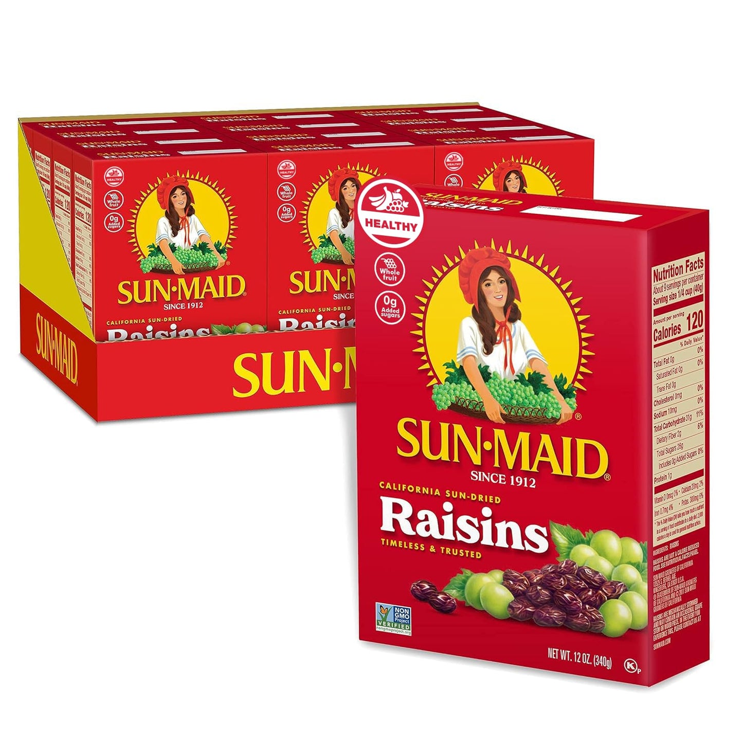 California Sun-Dried Raisins - Perfect Snack for Everyone