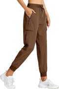 Women's Lightweight Cargo Joggers - Quick Dry Hiking Pants
