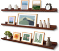 Floating Shelves Wall Mounted Set of 3 for Home and Office