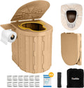 Portable 15'' Camping Toilet - Ultimate Travel Companion