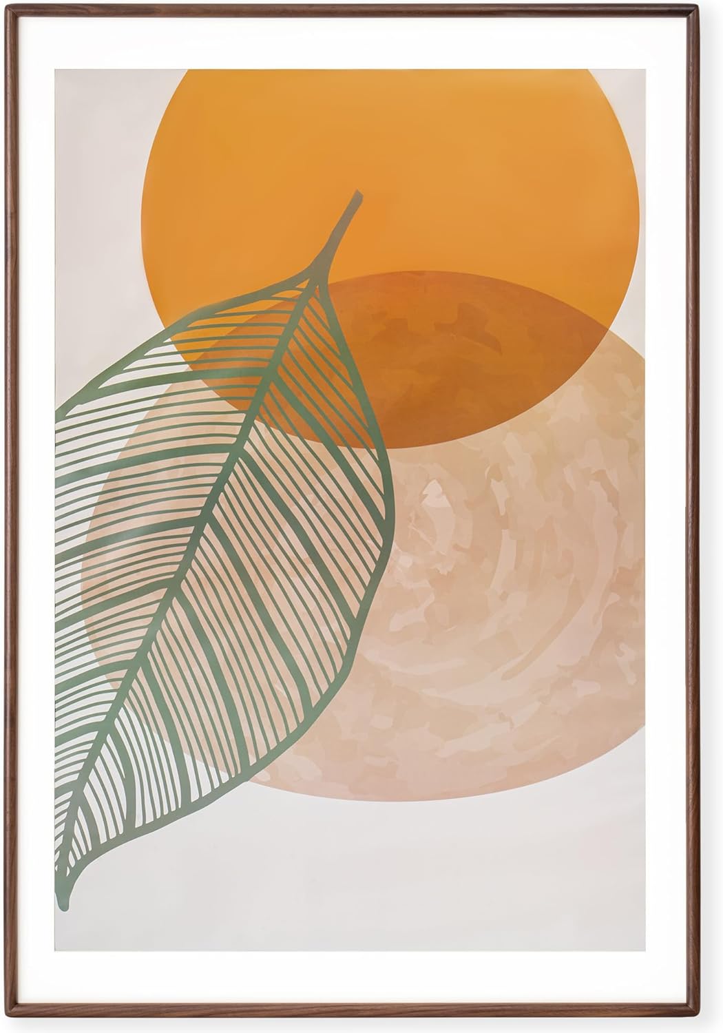 Axeman 27x40 Poster Frame - Solid Walnut with Tempered Glass
